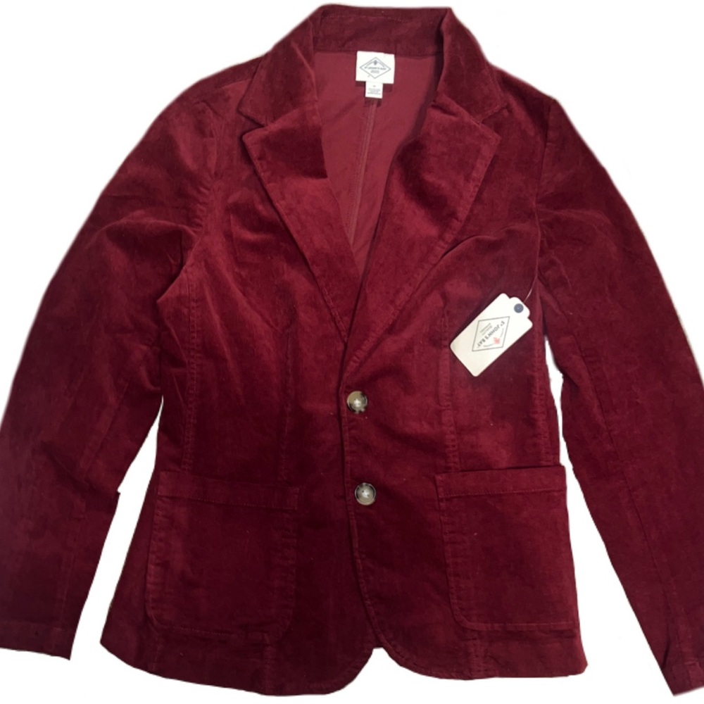 New with tag vintage St. John’s Bay women’s maroon blazer